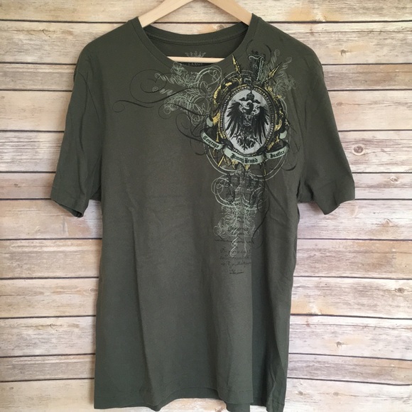 Jimmy's Brand Other - Jimmy's Brand Olive Green Graphic T Shirt